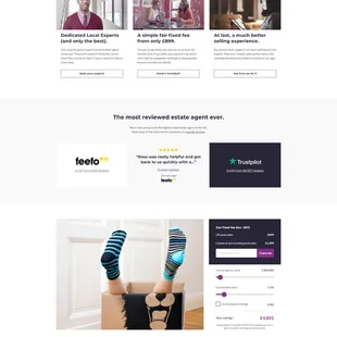 latest homepage for purplebricks.com