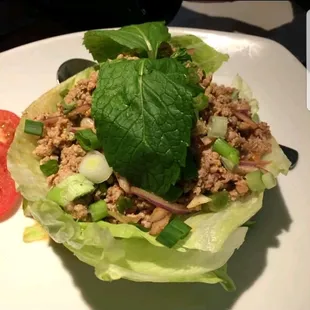 Chicken larb