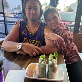 7. Fresh roll shrimp