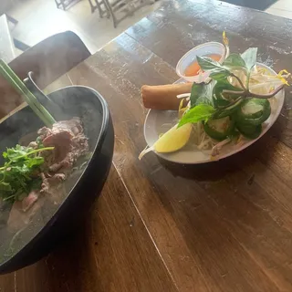 Fresh Bean Sprout and Basil