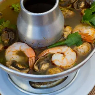 Tom Yum shrimp Pho