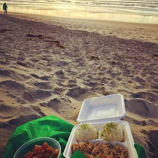 3. Kalua Pig and Poke Plate