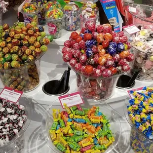 a table full of candy