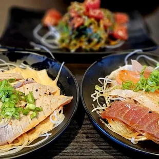Sea Steak and Spicy Sashimi