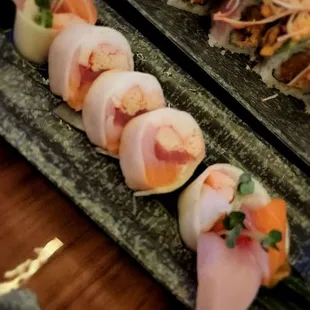 food, sushi and sashimi, sushi, sashimi