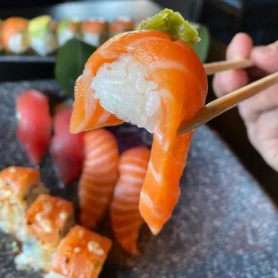 Nigiri sushi