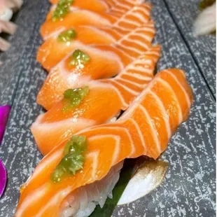 food, sushi, sashimi, sushi and sashimi
