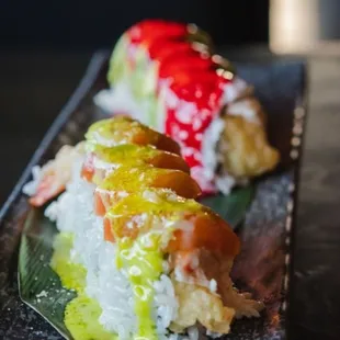 sushi and sashimi, food