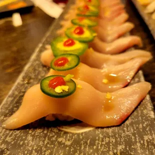 Yuzu Yellowtail Nigiri