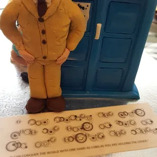 Dr who cake if my hubby was the next dr who