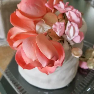 We took the top layer home