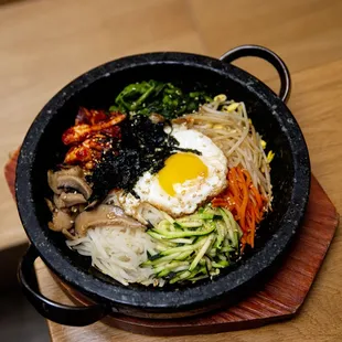 Hot Stone Pot Bibimbap