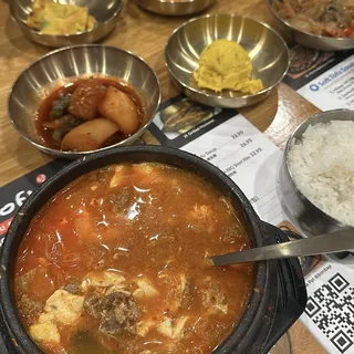 11. Beef & Kimchi Tofu Soup