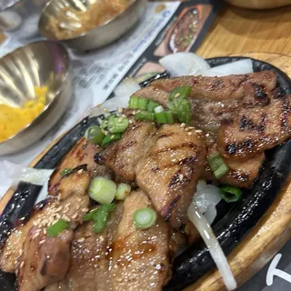 15. Grilled Marinated Pork Belly
