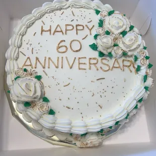 a birthday cake in a box