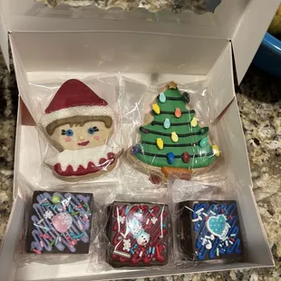 Christmas cookies and S&apos;mores bars