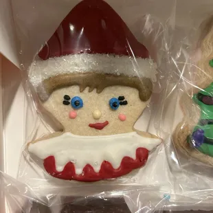 Christmas cookie elf