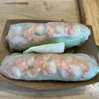 Fresh Shrimp Spring Rolls (2pcs)