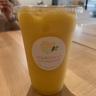 Fresh Mango Slush Tea