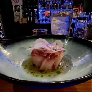 Hamachi Crudo