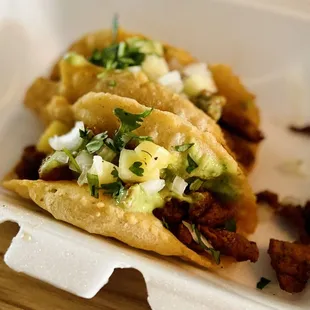 Pastor Fluffy Tacos