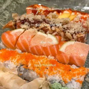 Mango Salmon Roll