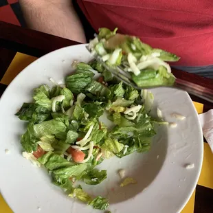 House Salad - we split it, making two side salads