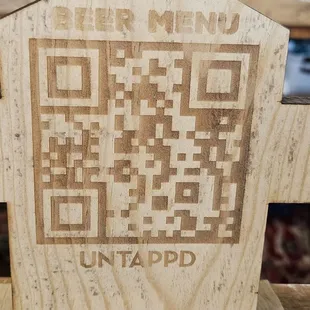 Digital beer menu