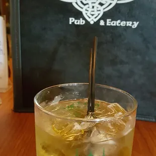 Yummy.  Ginger ale and Jameson