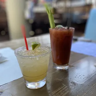 Cadillac Margarita &amp; Bloody Mary cocktails