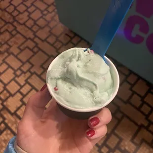 Mint cherry chip