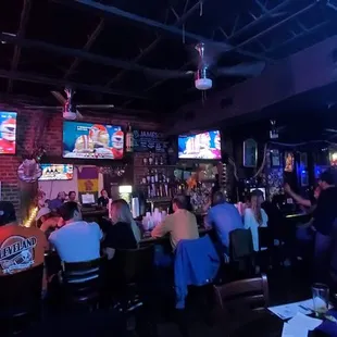 Interior of Ivar's Sports Bar