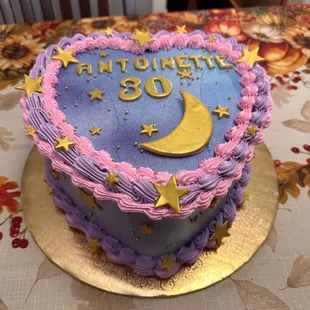 Iversen's made this amazing cake. The decorating is beautiful, the cake delicious. Made from scratch. Their quality remains outstanding.