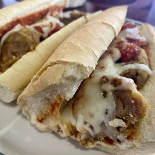 Meatball sub. Good value.