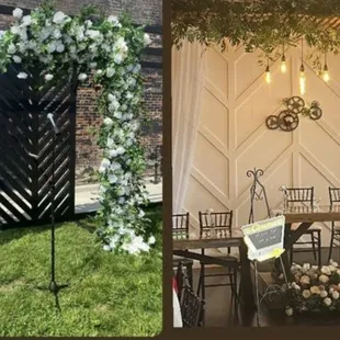 Outdoor venue/indoor venue