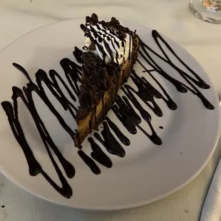 Chocolate peanut butter pie