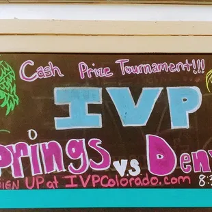a sign for evp springs vs denver