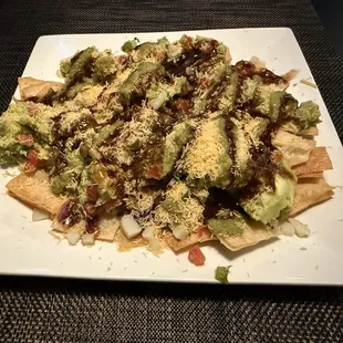 Guacamole Chaat starter