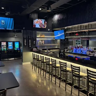 Inside main bar