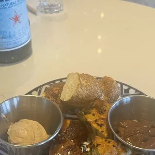 Sweet And Salvory Pastry Board For The Table