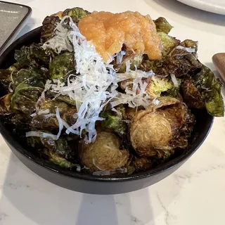 Crispy Brussels Sprouts Dinner