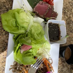 Ahi Tuna Wraps