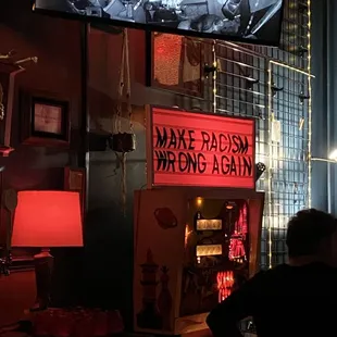 a man playing a video game