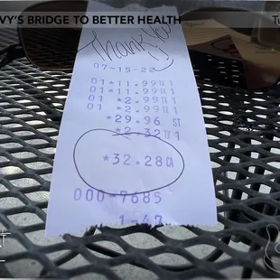 Total (Chicken Walnut Sandwich, Chicken Walnut Salad, two Diet Cokes)