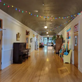 Other side of front halls