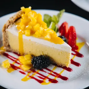 Mango Cheesecake.