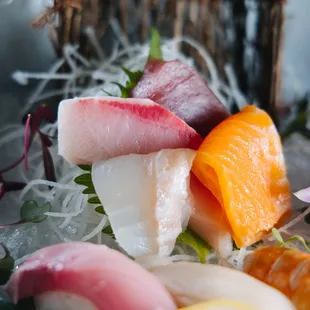 sashimi, sushi and sashimi, food, sushi