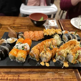 food, sushi, sushi and sashimi, sashimi