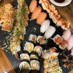 food, sushi and sashimi, sashimi, sushi