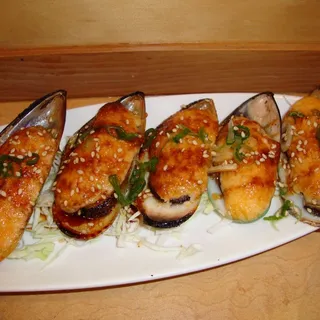 Baked Mussels